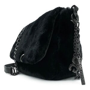 Gilda Paris Fur Crossbody Bag NEW